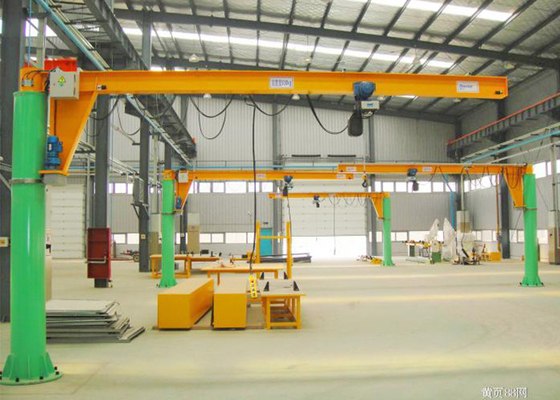 A4 Vloer - opgezette Jib Crane With Electric Hoist Easy-Verrichting