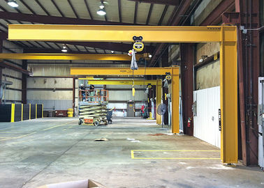 Aangepast 360 Graad 5 Ton Warehouse Jib Crane With-SGS van de Hijstoestellift Certificatie