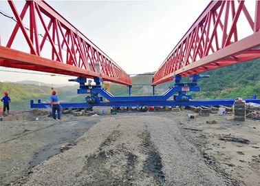 500 Ton Highway Building Launching Gantry Crane High Speed Electric Trolley het Opheffen