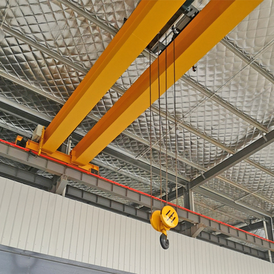 Duurzame links-Type Dubbele Balk Luchtcrane top running bridge crane