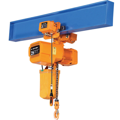 Afstandsbediening Elektrisch Keten Hijstoestel 220v 10 Ton With Trolley
