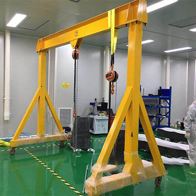 Regelbare Hoogtebrug Crane Simple Structure Portable Mobile A5