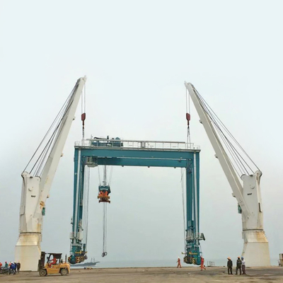 22m RTG Modelcontainer crane 500t Electric Power Leverings Dubbele Balk