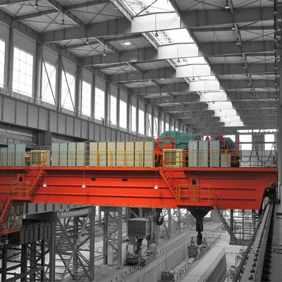 Dubbele Dubbele Snelheid 31m van Crane Electric Trolley 25ton van de Straal Luchtbrug
