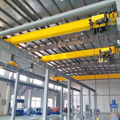 5 Ton European Overhead Bridge Crane met Hijstoestel Hoge Prestaties voor Pakhuis
