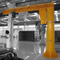 Algemeen Workshopgebruik 5 Ton Floor Mounted Jib Crane-Graad 360