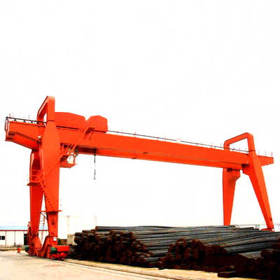 550KN Dubbele scharnier Gantry Crane Top Running Box Frame Met Trolley