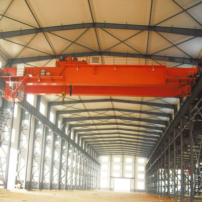 Elektrische kraan met dubbele scharnier, trolley, bovenbrug, 32 t