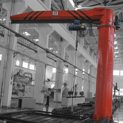 0-360° Kolomtype Cantilever Jib Crane Voor fabrieksgebruik