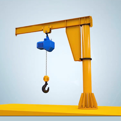 0-360° Kolomtype Cantilever Jib Crane Voor fabrieksgebruik