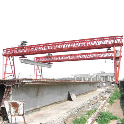 Hoogwaardig spoorwegheffen Elektrische brugbalk Lancering Gantry Crane
