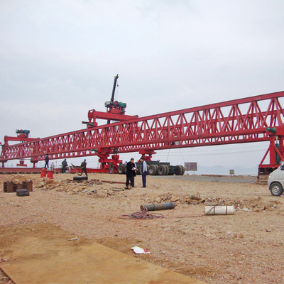 Hoogwaardig spoorwegheffen Elektrische brugbalk Lancering Gantry Crane