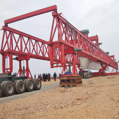 Hoogwaardig spoorwegheffen Elektrische brugbalk Lancering Gantry Crane