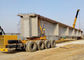 Betrouwbaar Crane Spare Parts, Multiaxle tyre trolley transporting girder-Voertuig