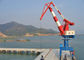 30 Ton Harbour Portal Crane/Mobiel Zwenkend Poortjib crane for shipyards