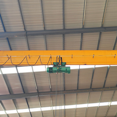 De eenvoudige Structuurld Type Lucht Draagbare Brug van Crane Light Duty Single Girder